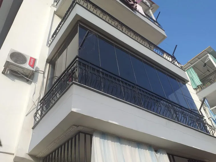 Manavgat katlanır cam balkon uygulaması